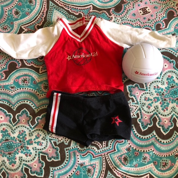 american girl volleyball outfit